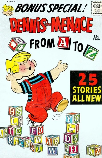 Cover of Dennis the Menace from A to Z