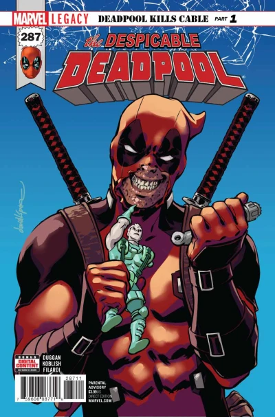 Cover of Deadpool Kills Cable Part One: Take Two; [Untitled]