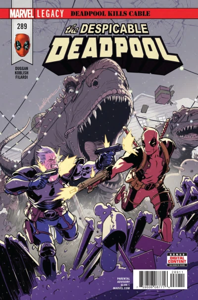 Cover of Deadpool Kills Cable Part Three: It Was Good While It Lasted