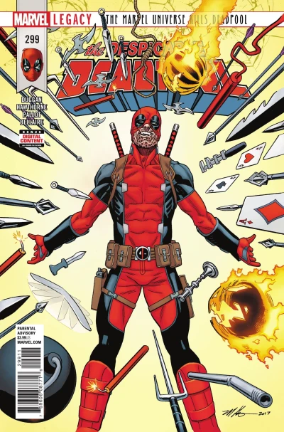 Cover of The Marvel Universe Kills Deadpool Part Three
