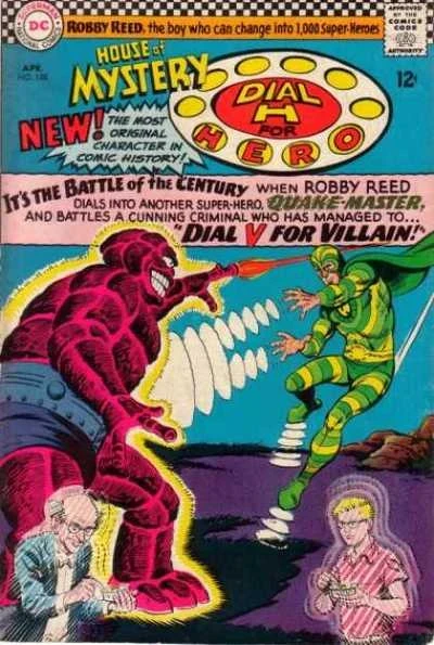 Cover of Dial "V" for Villain; The Origin of Diabolu Idol-Head