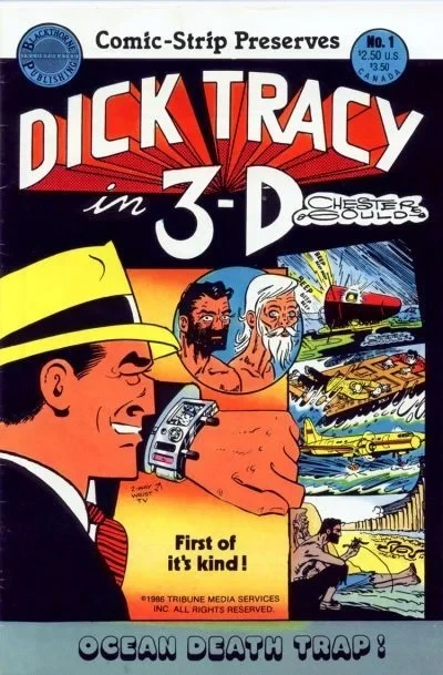 Cover of Dick Tracy in 3-D