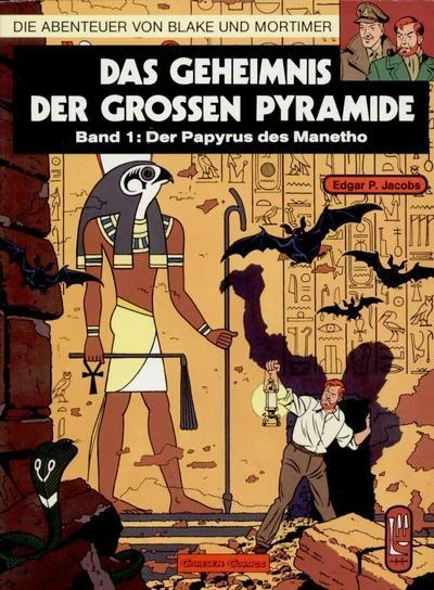 Cover of Das Geheimnis der grossen Pyramide 1 - Der Papyrus des Manetho
