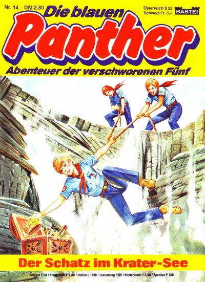 Cover of Der Schatz im Krater-See