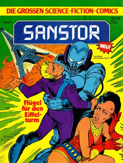 Cover of Sanstor: Flügel für den Eiffelturm