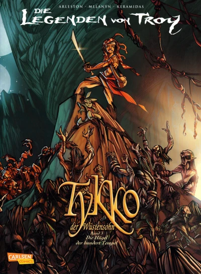 Cover of Tykko der Wüstensohn (3): Die Hügel der hundert Tempel