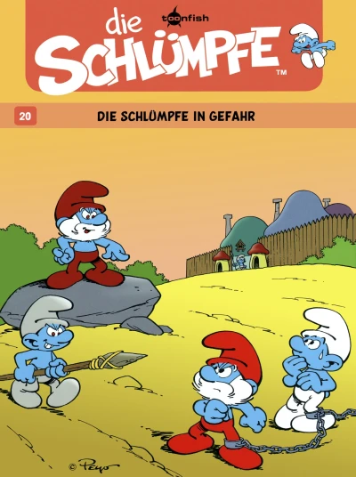 Cover of Die Schlümpfe in Gefahr
