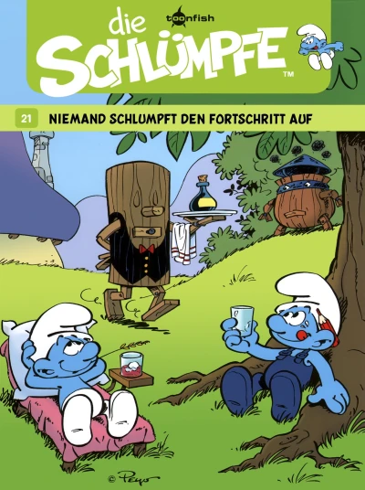 Cover of Niemand schlumpft den Fortschritt auf