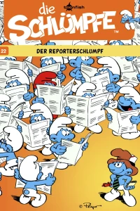 Der Reporterschlumpf