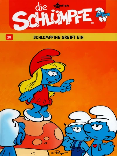 Cover of Schlumpfine greift ein