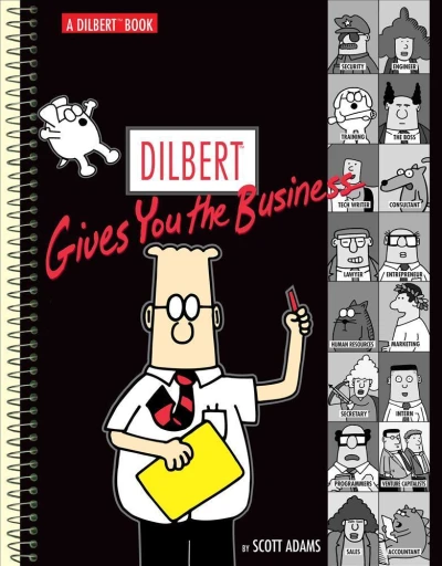 Cover of Dilbert Gives You the Business