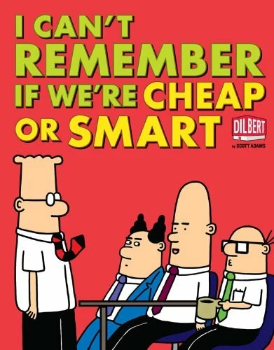 Cover of I Can't Remember if We're Cheap or Smart