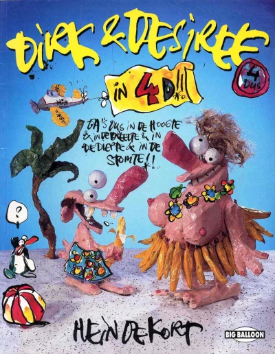 Cover of Dirk & Desiree in 4D!!