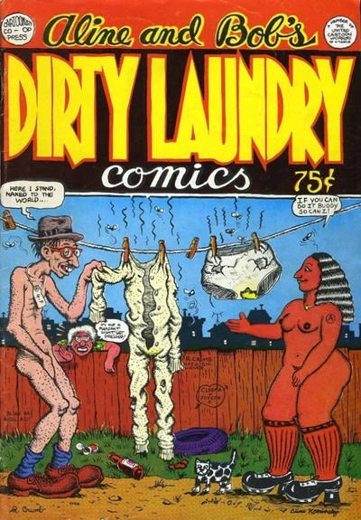 Cover of Aline and Bob's Dirty Laundry Comics