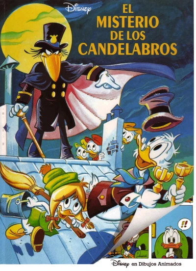 Cover of El misterio de los candelabros