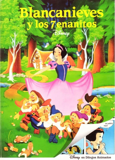 Cover of Blancanieves y los 7 enanitos