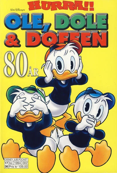 Cover of Ole, Dole & Doffen 80 år