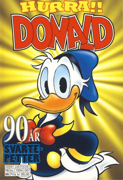 Cover of Svarte-Petter 90 år