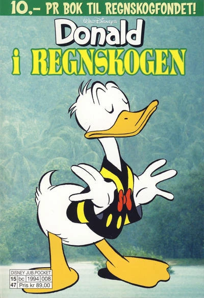 Cover of Donald i regnskogen