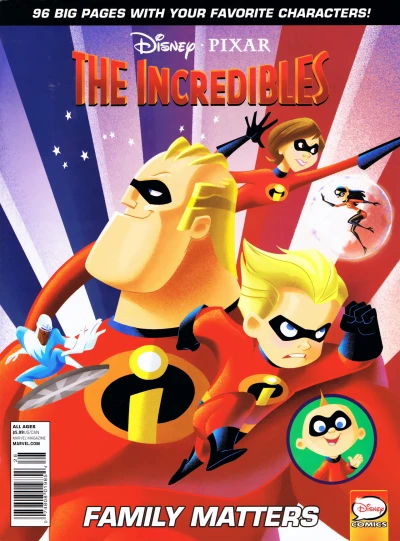 Cover of Disney-Pixar/Muppets Presents: Incredibles - Family Matters