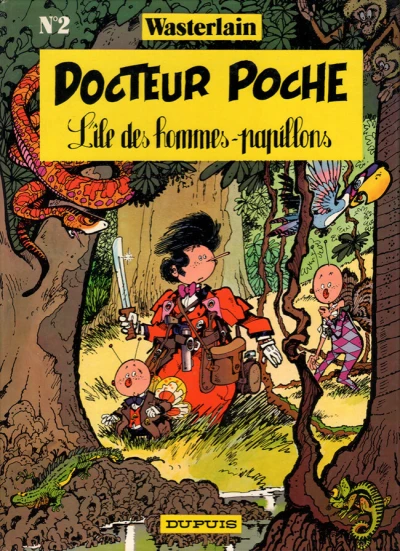 Cover of L'île des hommes-papillons