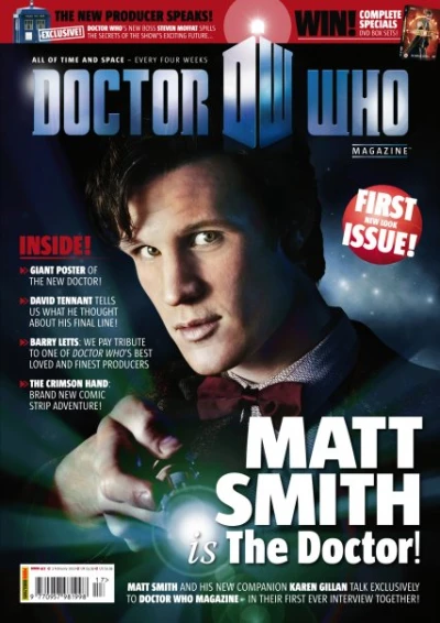 Cover of Matt Smith is the Doctor!