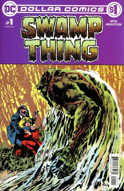 Cover of Dollar Comics: Swamp Thing Vol 1 1