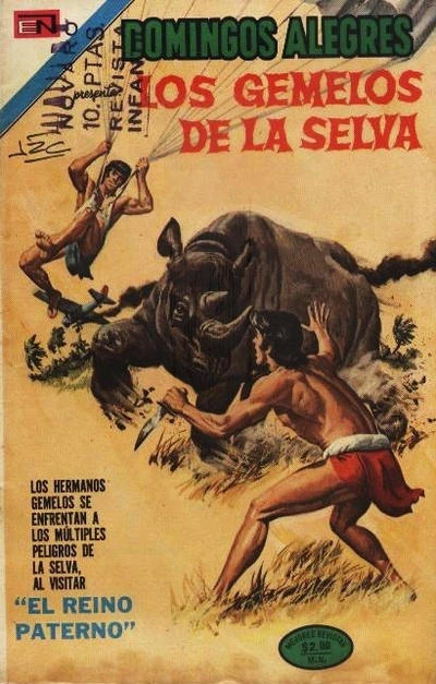 Cover of Los Gemelos de la Selva