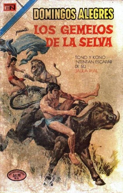 Cover of Los Gemelos de la Selva