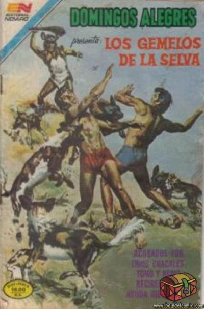 Cover of Los Gemelos de la Selva
