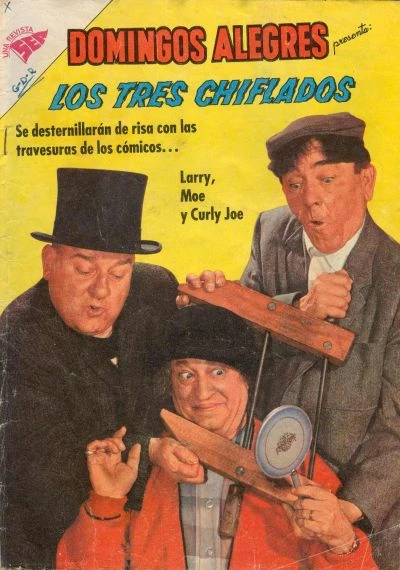 Cover of Los Tres Chiflados