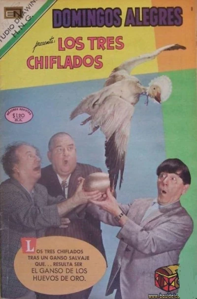 Cover of Los Tres Chiflados
