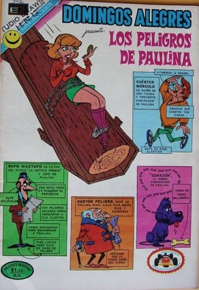 Cover of Los Peligros de Paulina