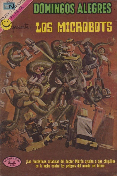 Cover of Los Microbots