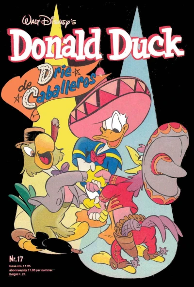 Cover of Drie de Caballeros