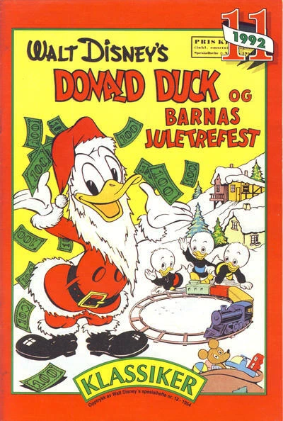 Cover of Donald Duck og Barnas juletrefest