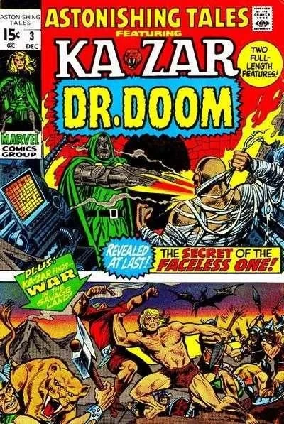 Cover of Doom Must Die!; Back to the Savage Land