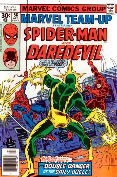 Cover of Double Danger At The Daily Bugle