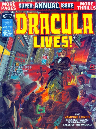 Cover of Dracula May Live Again!