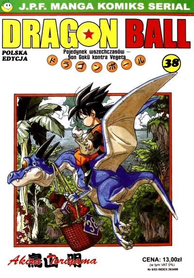 Cover of Pojedynek wszechczasów - Son Goku kontra Vegeta