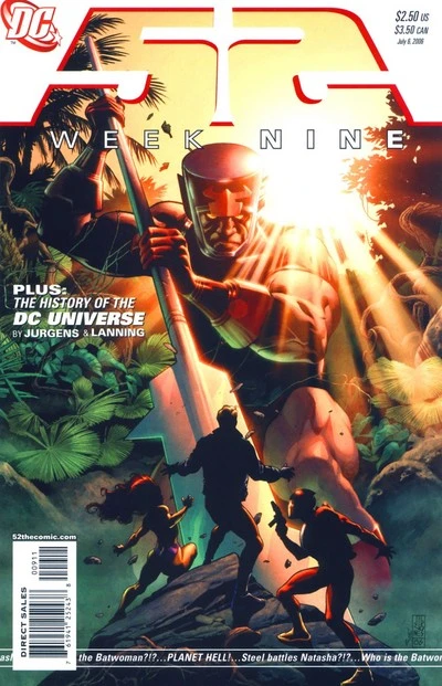 Cover of Dream of America; The History of the DC Universe, Part Eight