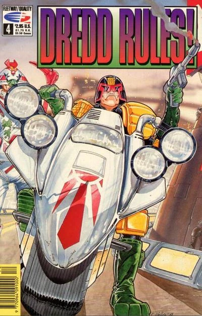 Cover of Dredd Rules! 4