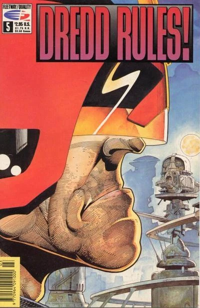 Cover of Dredd Rules! 5