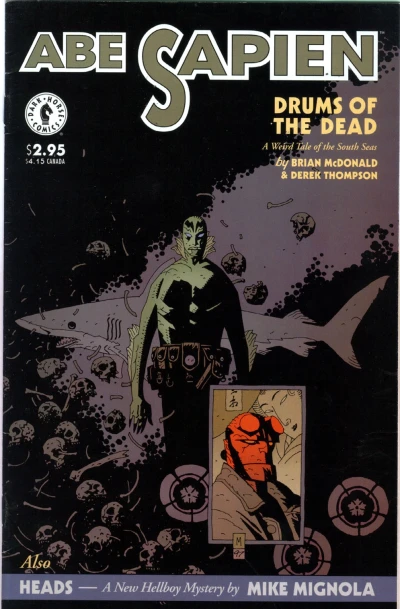 Cover of Drums of the Dead; Heads
