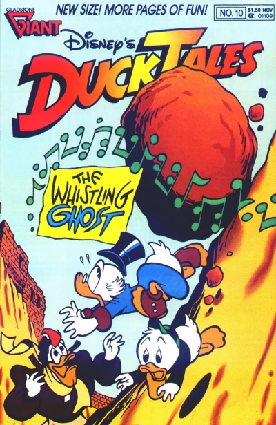 Cover of The Whistling Ghost; Interplanetary Postman; The Daft McDuck