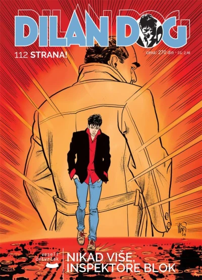 Cover of Nikad više, inspektore Blok