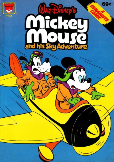 Cover of Walt Disney's Mickey Mouse And His Sky Adventure