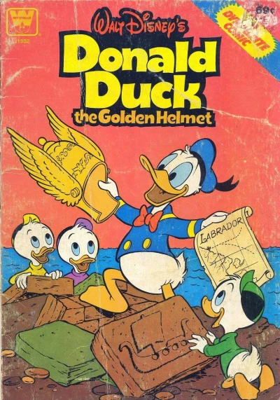 Cover of Walt Disney's Donald Duck The Golden Helmet