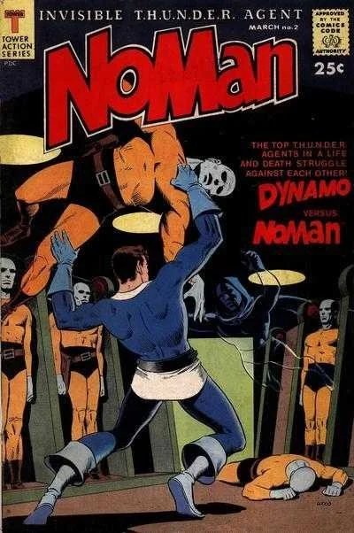Dynamo vs. NoMan; The Weird Case of the Kiss of Death; The Web Tightens; Target NoMan; A Quick Change of Mind!