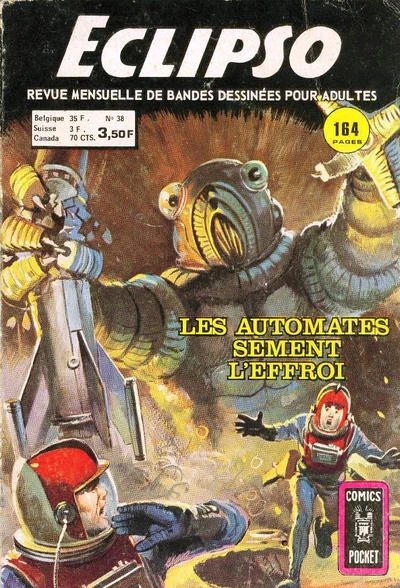 Cover of Les Automates Sèment L'Effroi